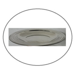 Silver plated bread plate 26 cm